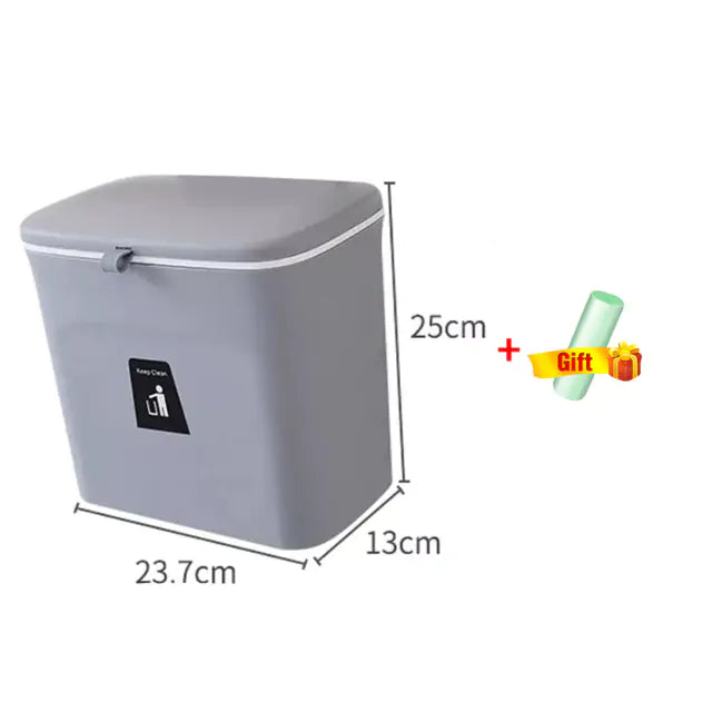 7/9L Hanging Trash Can